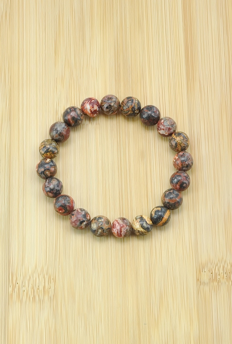 Wholesaler LILY CONTI - Leopard Jasper Bracelet