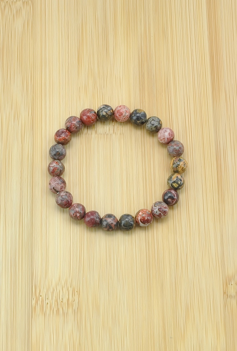 Wholesaler LILY CONTI - Leopard Jasper Bracelet