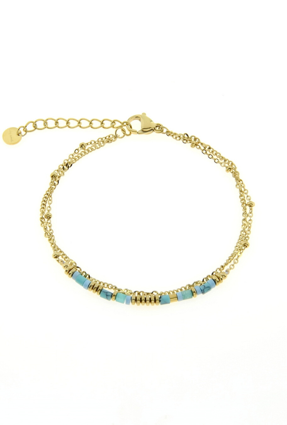 Großhändler LILY CONTI - Edelstahl 2-Reihen-Tinarmband
