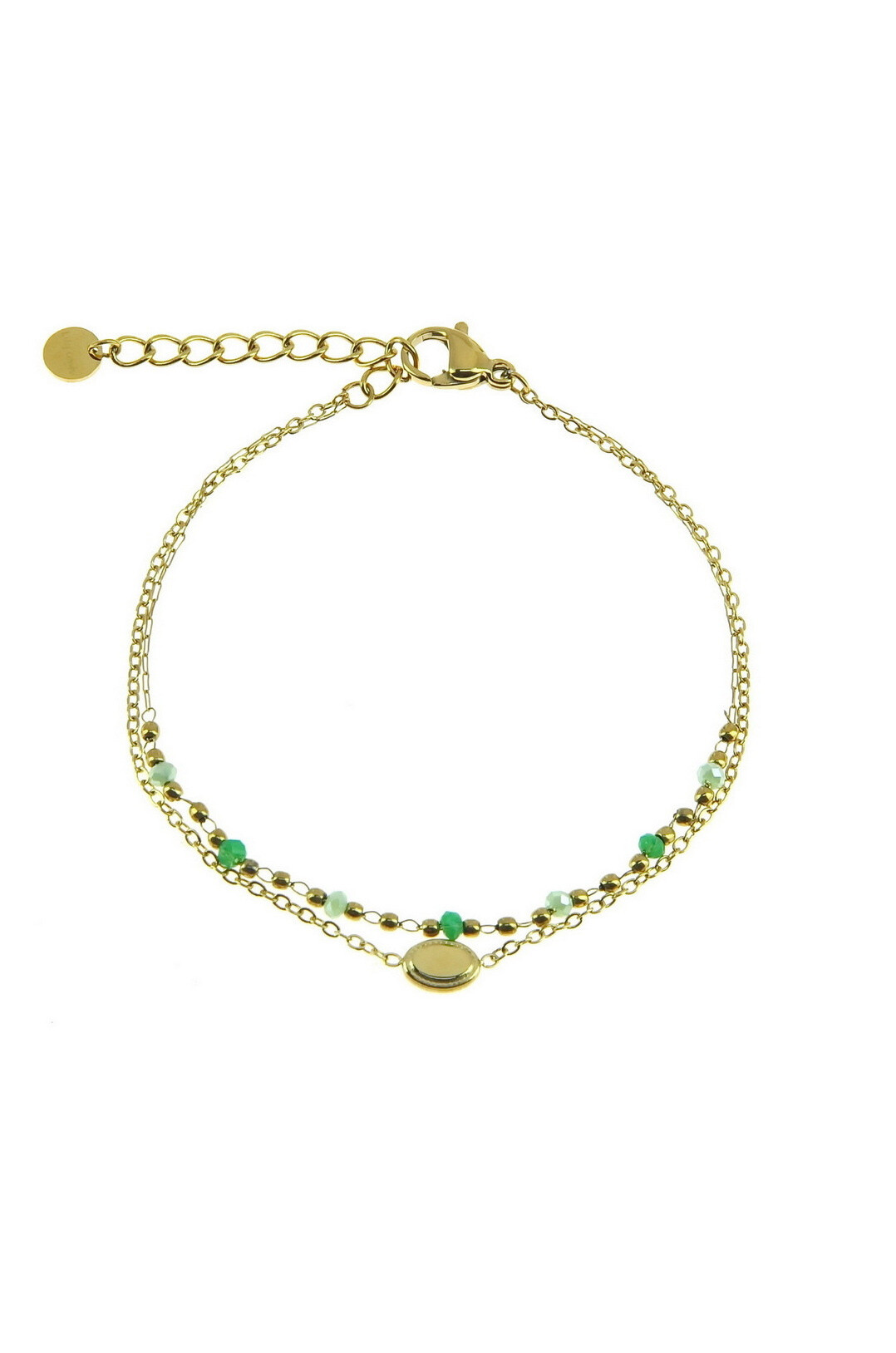Großhändler LILY CONTI - 2 Reihenfärbseligkeitssodium-Armband