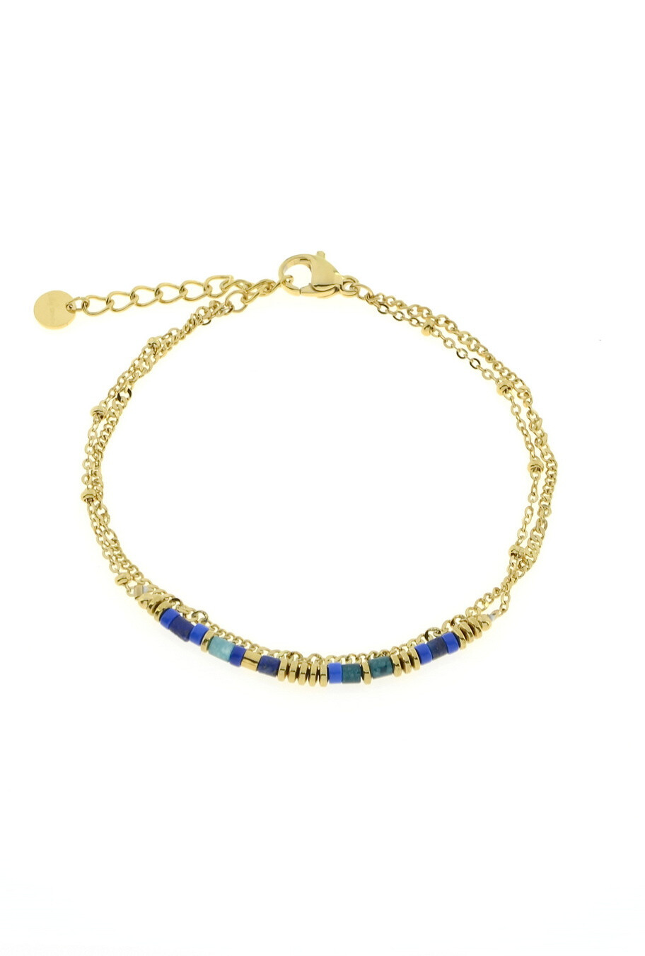 Großhändler LILY CONTI - Edelstahl 2-Reihen-Tinarmband