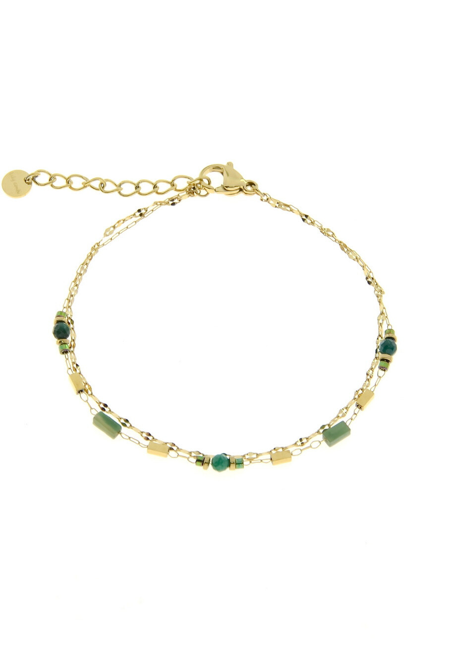 Wholesaler LILY CONTI - 2 row stainlessness-sodium bracelet