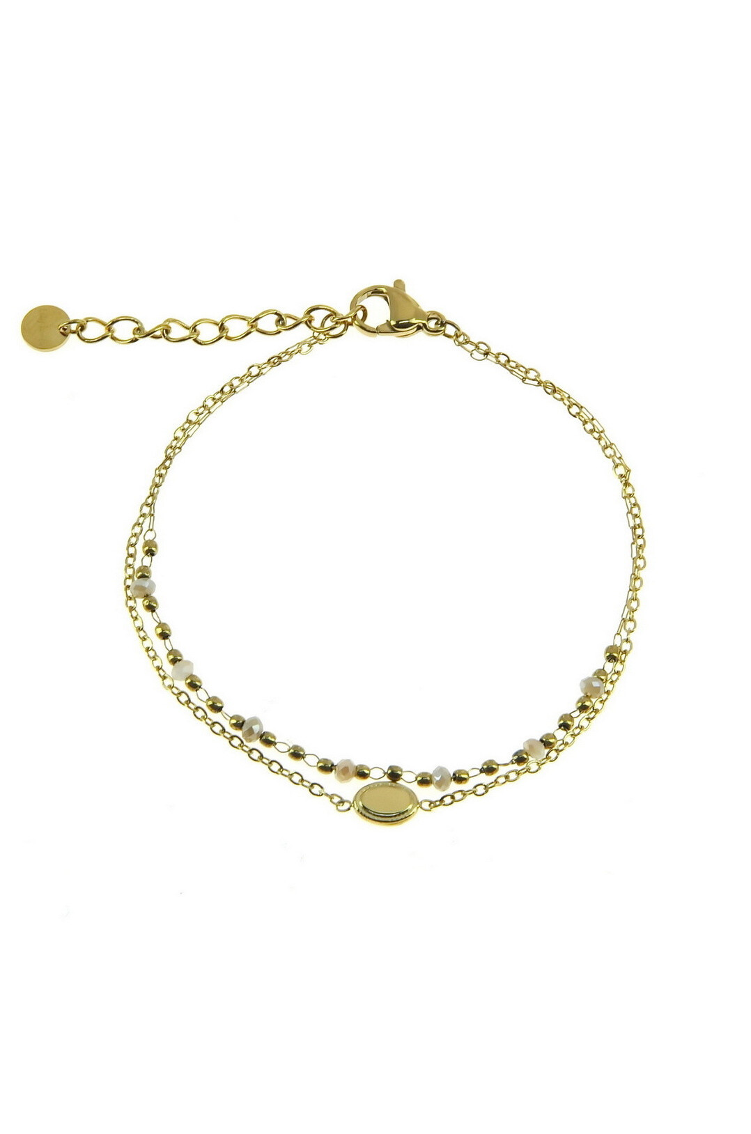 Großhändler LILY CONTI - 2 Reihenfärbseligkeitssodium-Armband