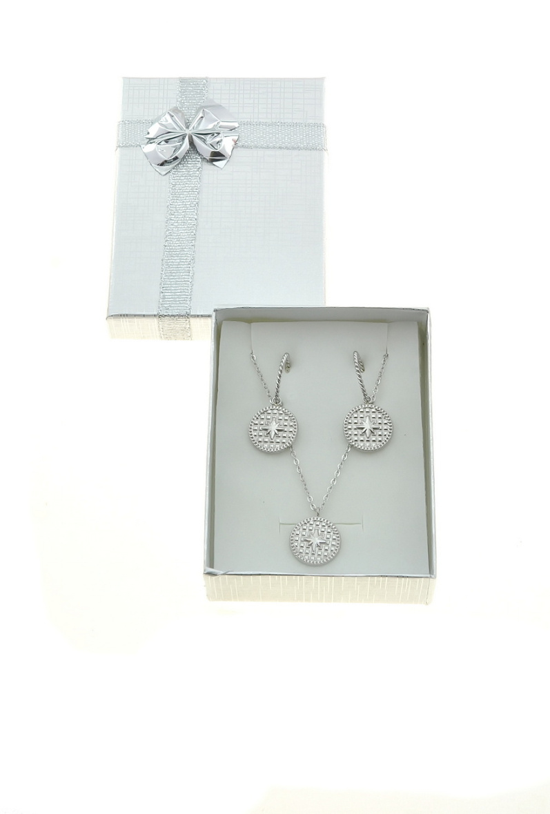 Grossiste LILY CONTI - Parure de Bijoux-Acier inoxydable