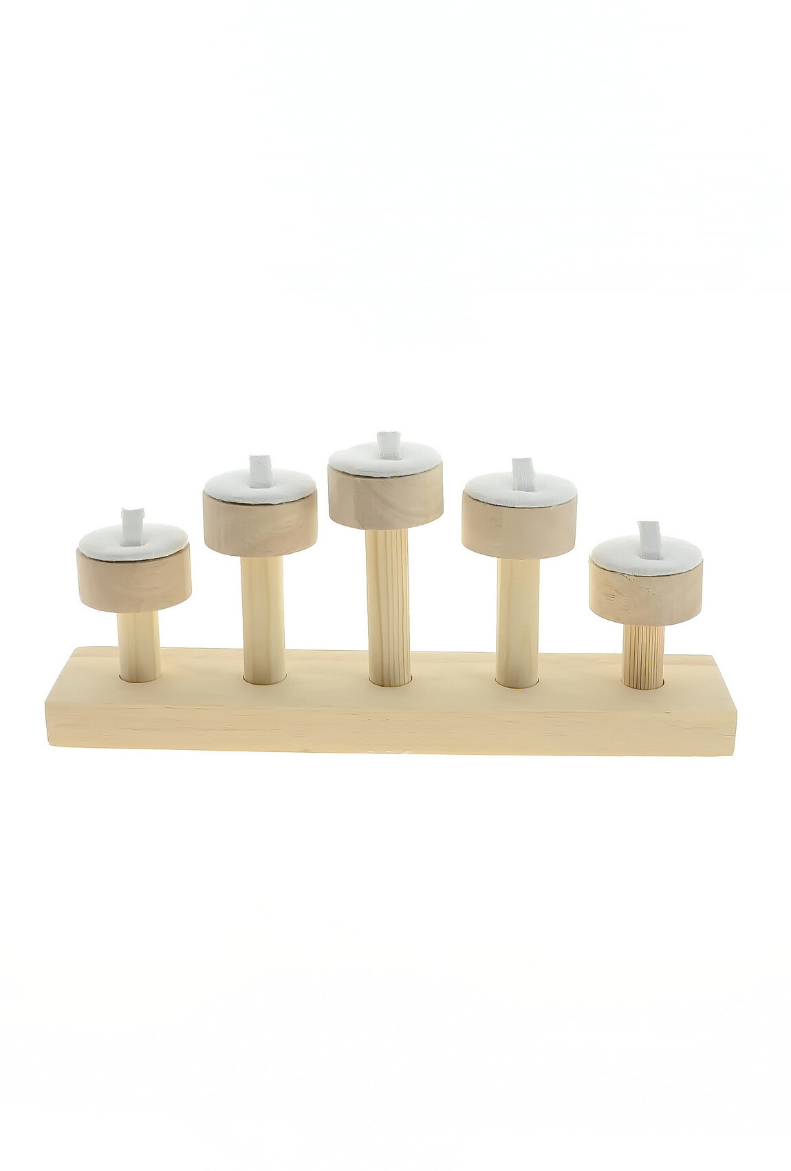 Mayorista LILY CONTI - Madera y pantalla de lino para anillos