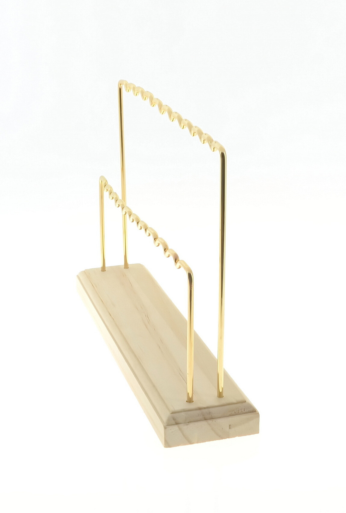 Mayorista LILY CONTI - Pantalla de madera y metal para joyas