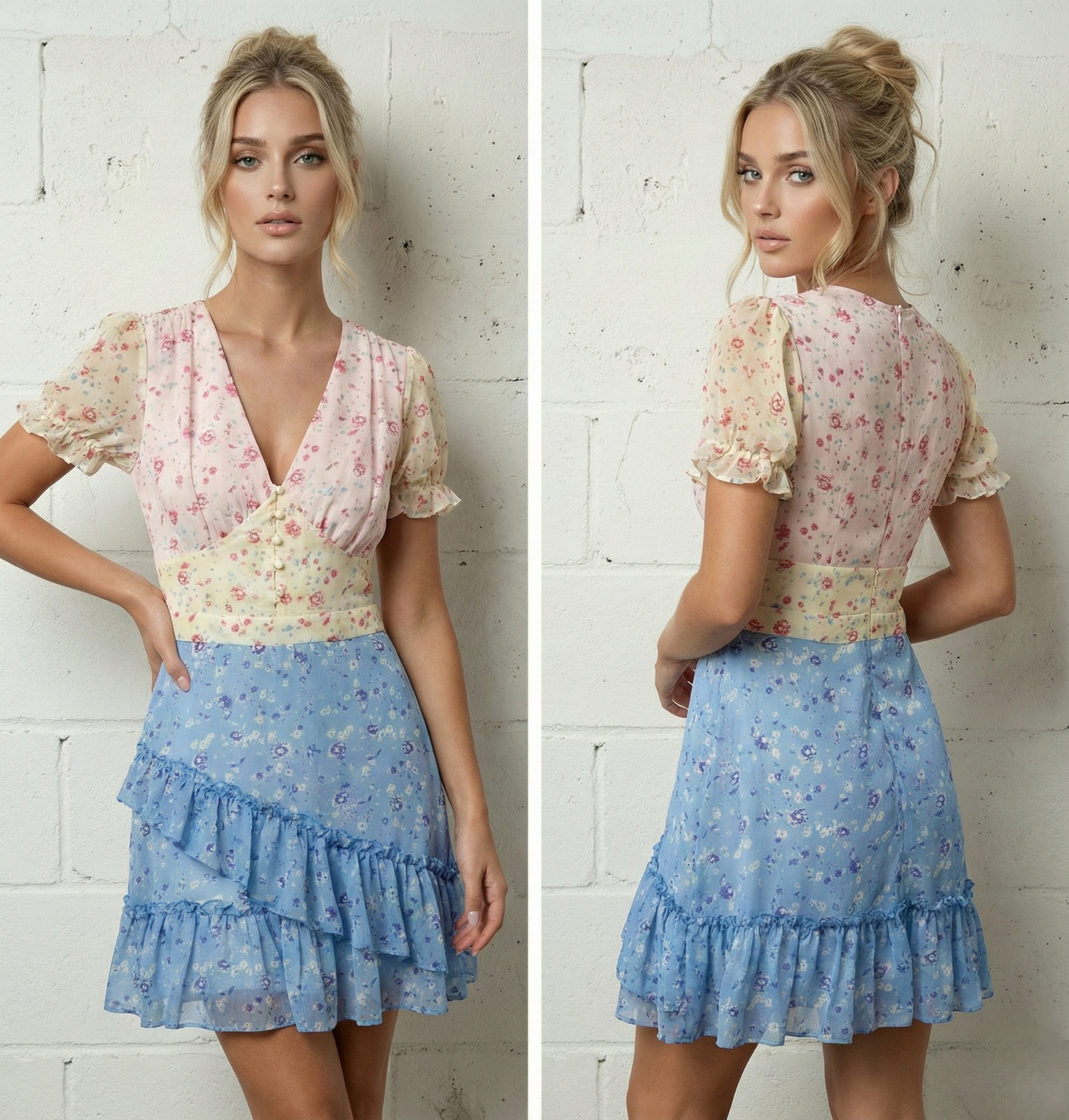 Grossiste Lily Mcbee - Robe fleurie