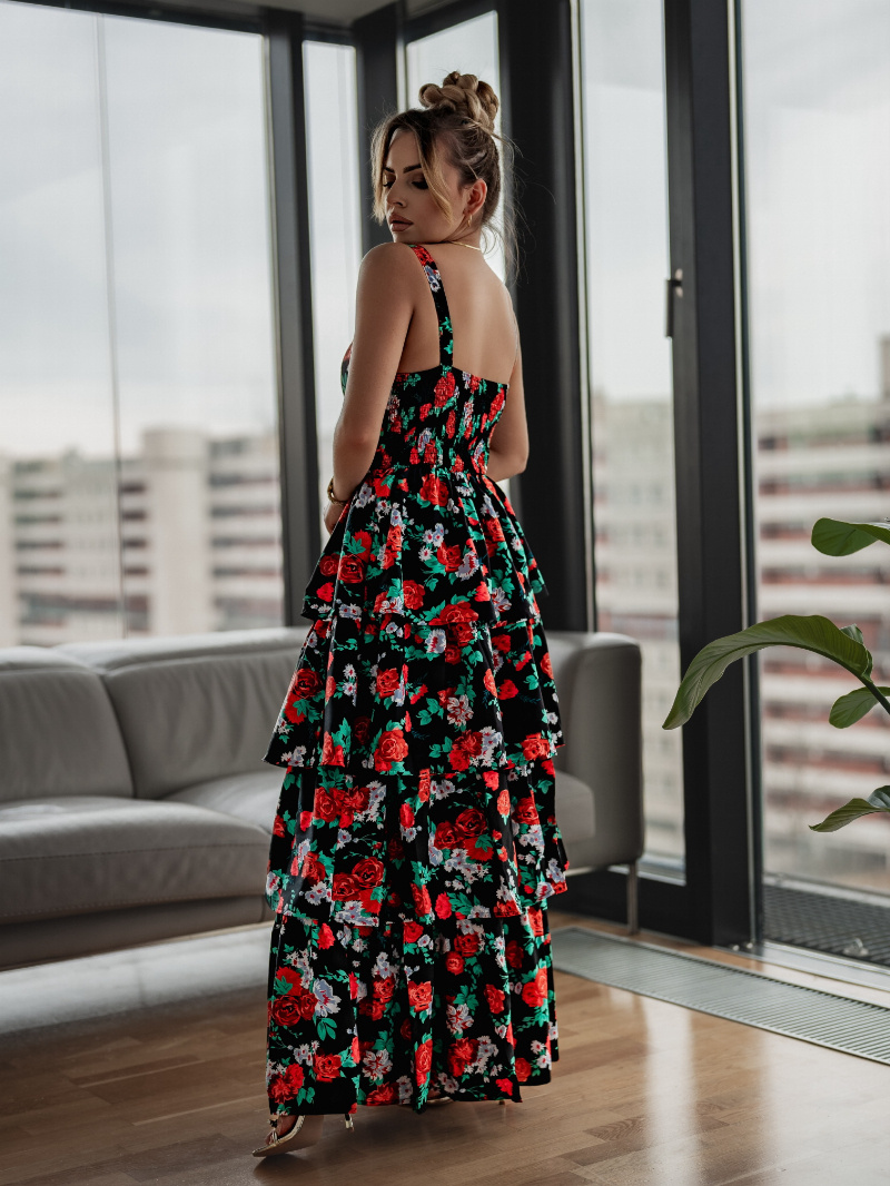 Robe Pull Lulu Berlu Noir Vert Rouge 100% Coton - Taille S - Occasion Très Bon état