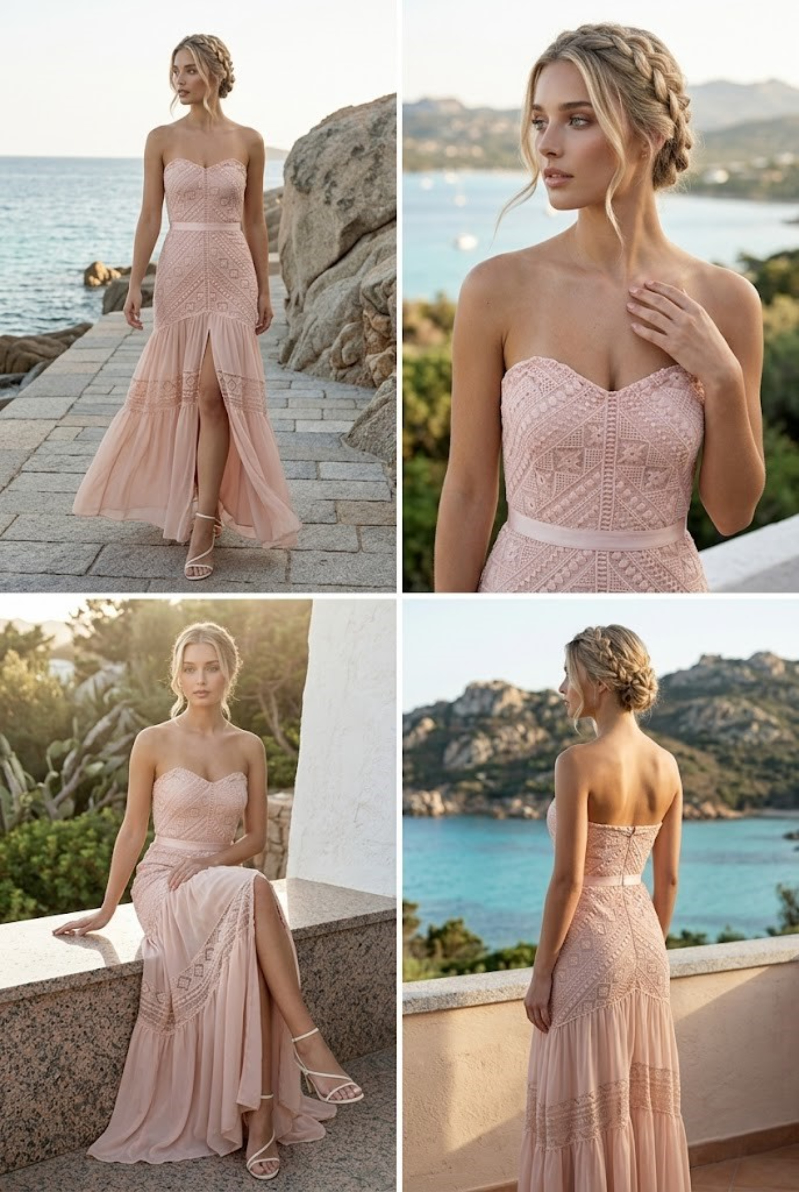 Grossista Lily Mcbee - Abito Elena – Nettare Floreale & Chiffon Leggero