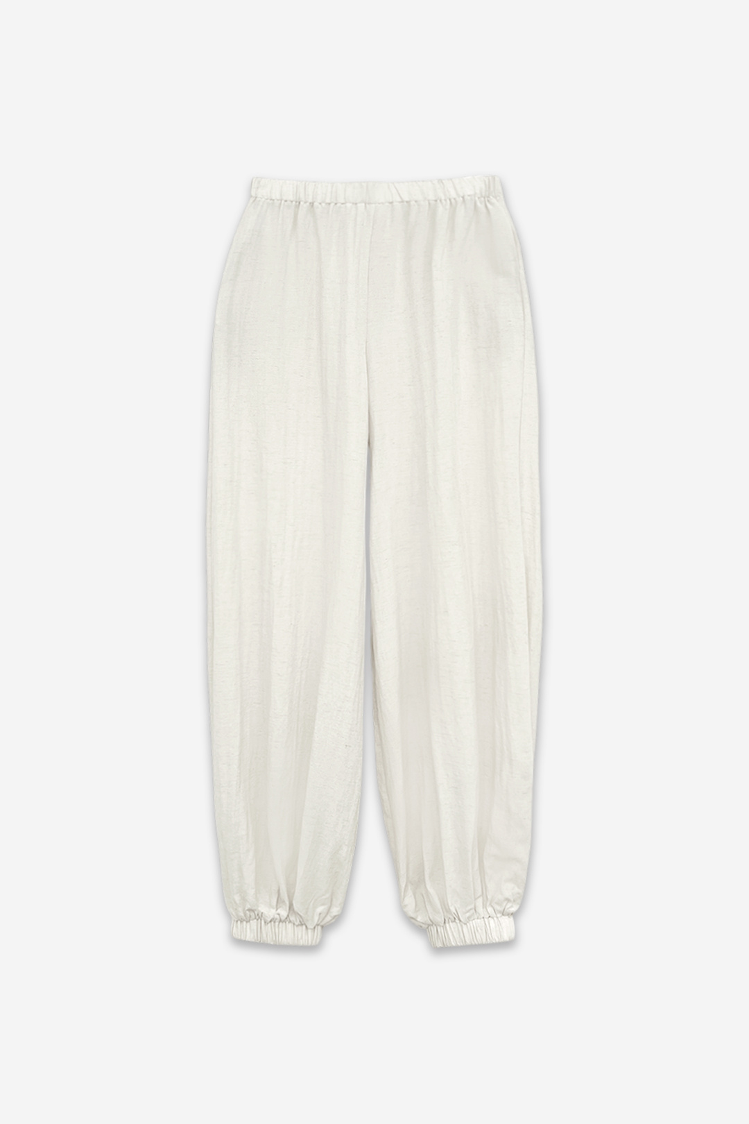 Grossiste ELLI WHITE - Pantalon bouffant taille élastique