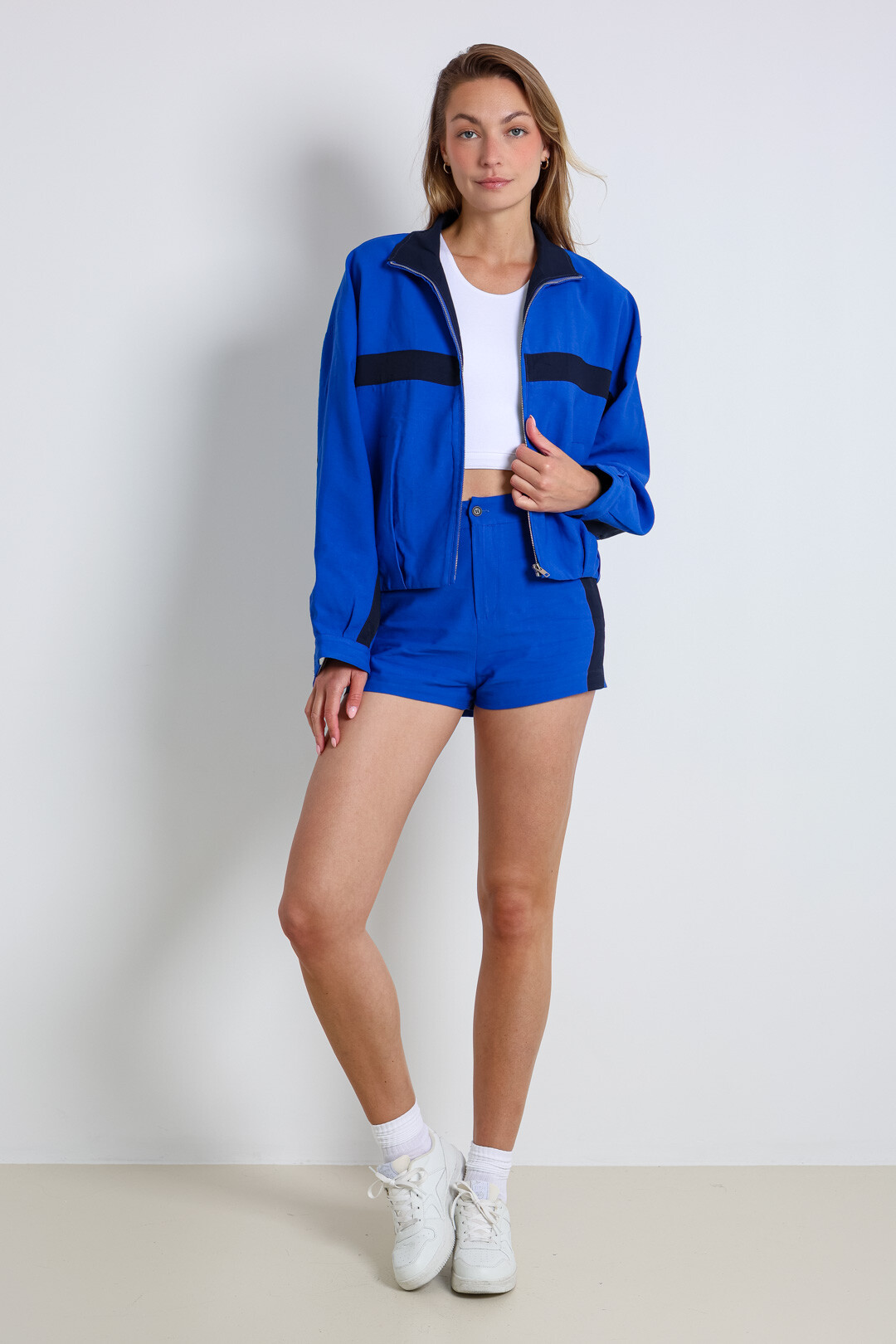 Grossiste ELLI WHITE - Short bicolore