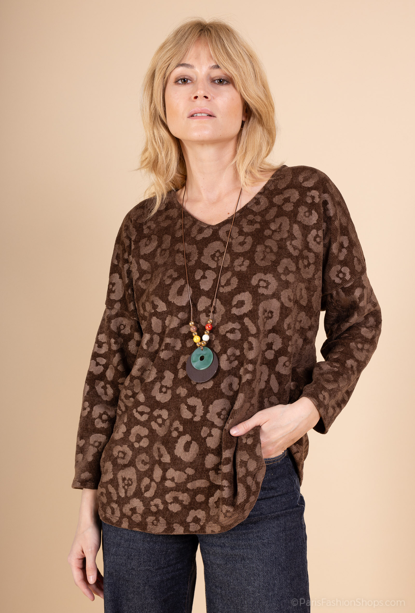 TOPS VELOURS IMPRIME