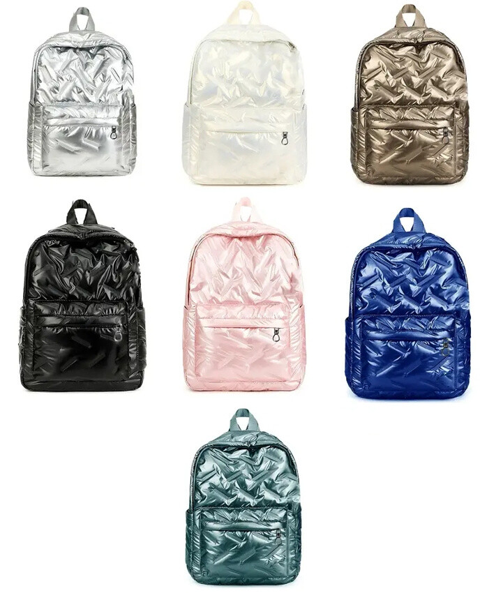 Grossiste LINA - Sac à dos Moletonné effet doudoune - "COSYBAG"