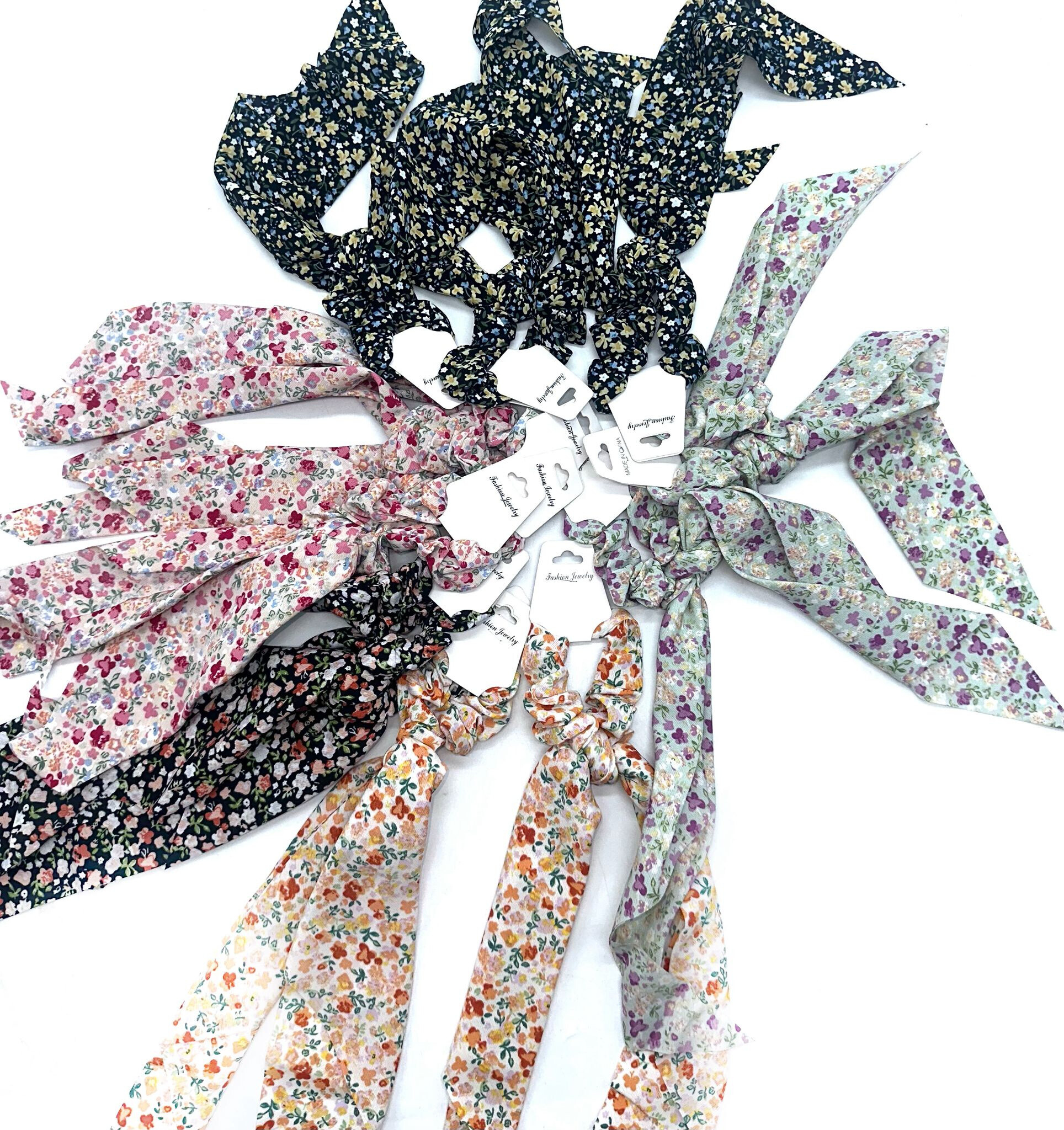 Grossista LINETA - Chouchou 5 Pattern Flower