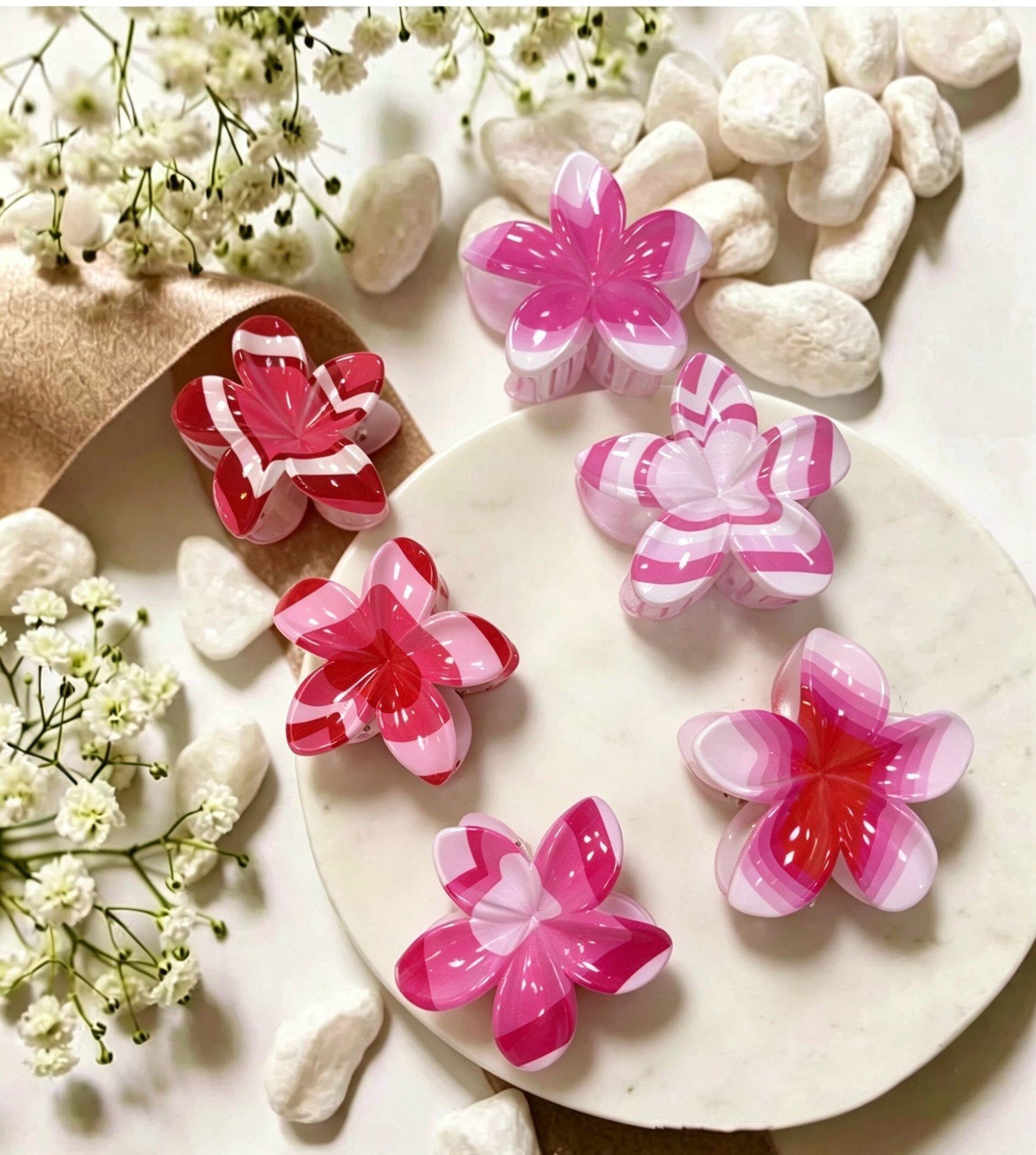 Grossista LINETA - Mollette Fiori Love Rose