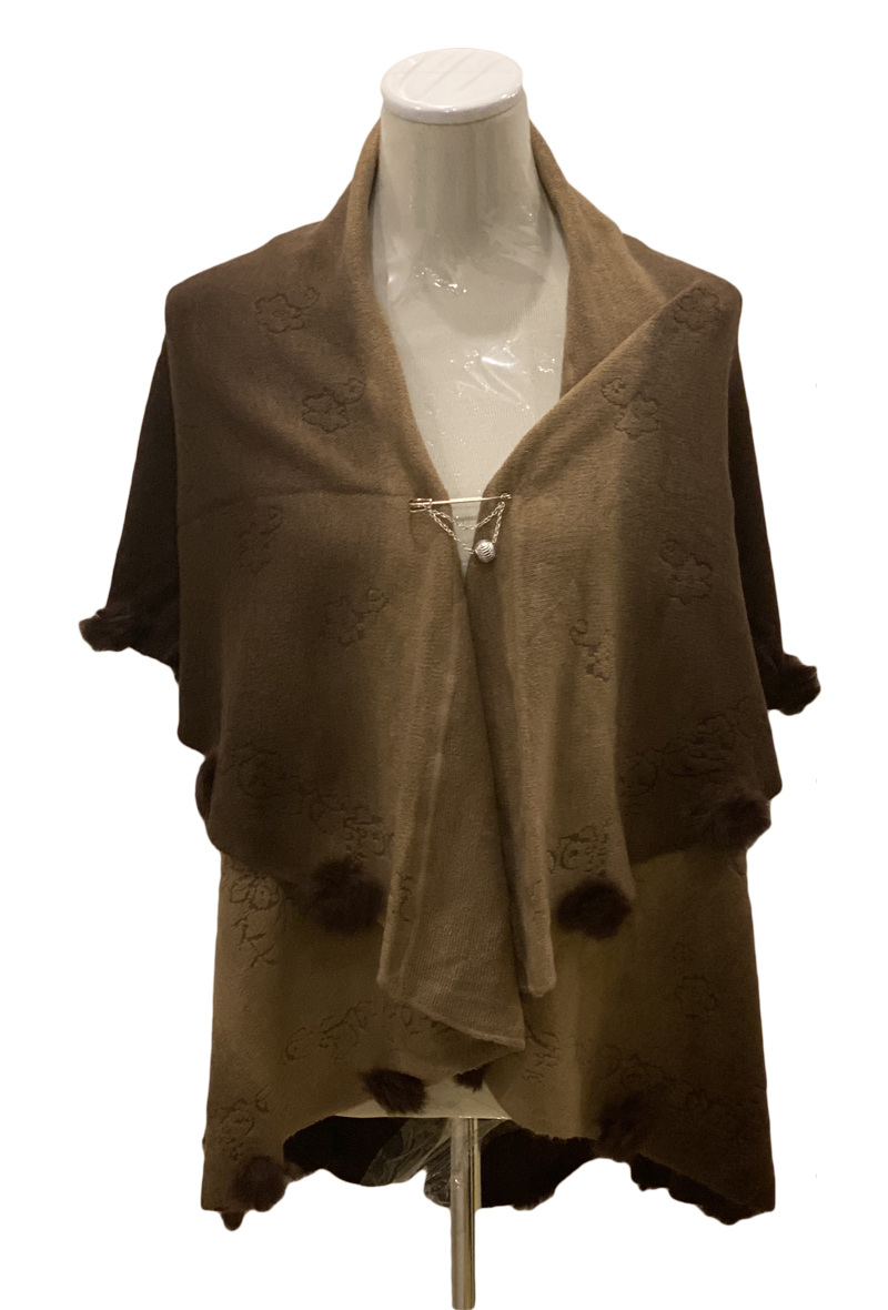 Wholesaler LINETA - ponchos bicolores