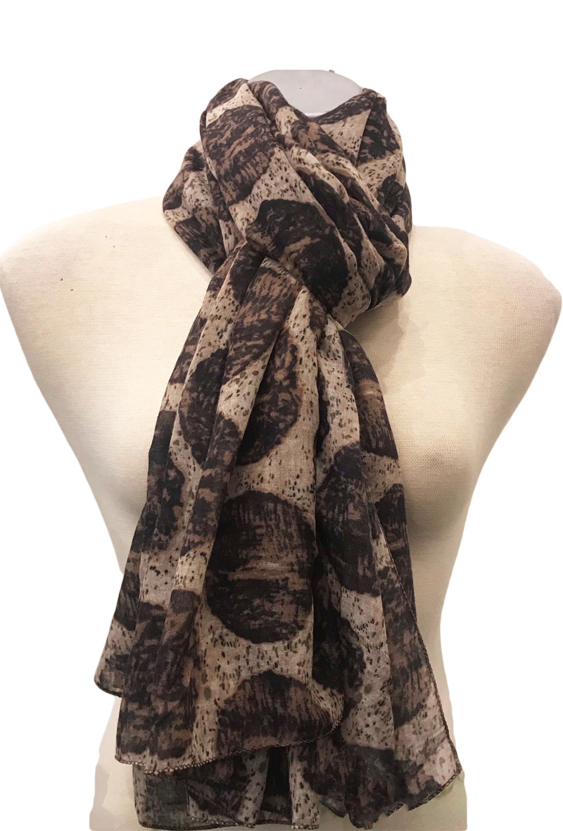 Grossiste LINETA - Foulards à gros pois