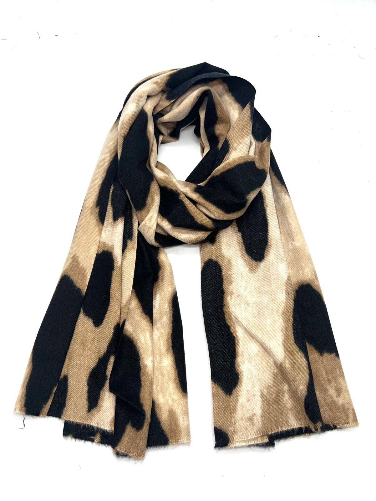 Wholesaler LINETA - HH-299 Leopard Print Scarf