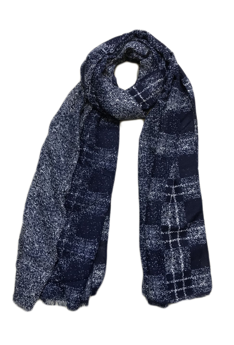 Grossiste LINETA - Foulards à petits carreaux