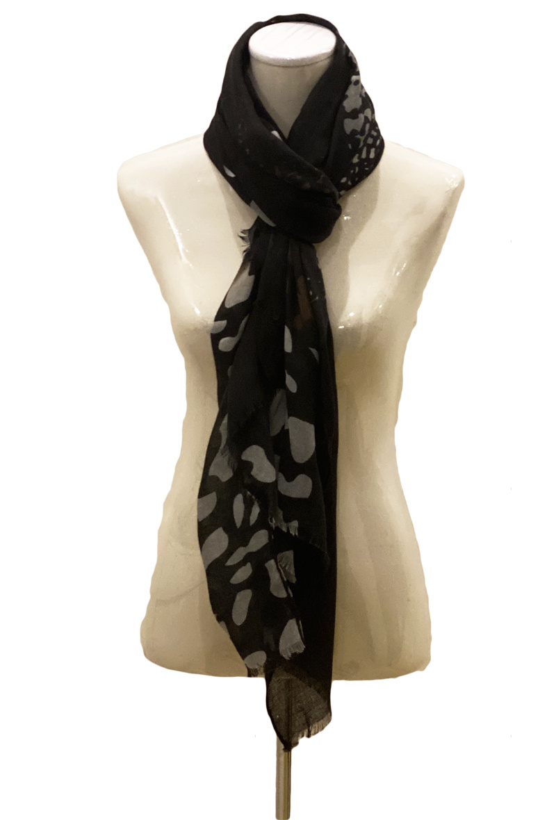 Grossiste LINETA - Foulards leopard