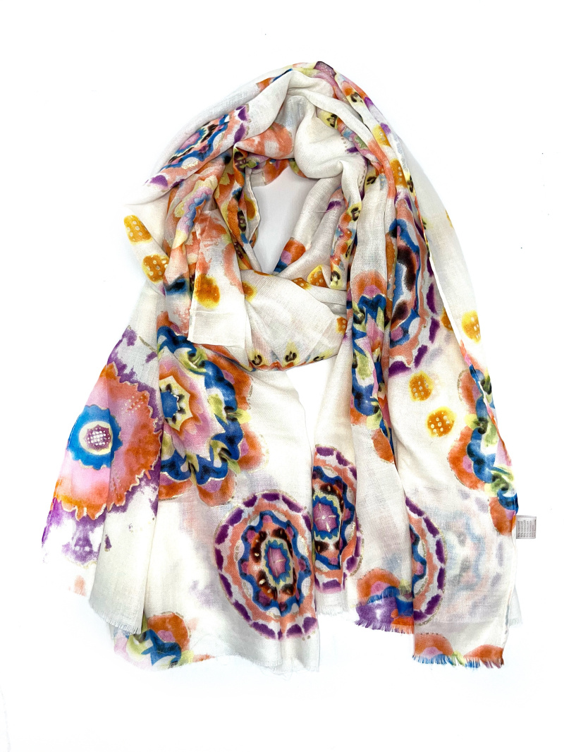 Wholesaler LINETA - Shiny scarves