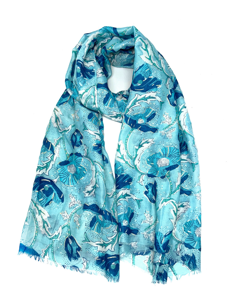 Wholesaler LINETA - Shiny scarves