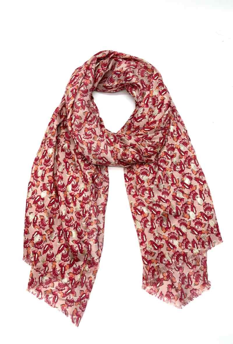 Wholesaler LINETA - HH-36 shiny scarves