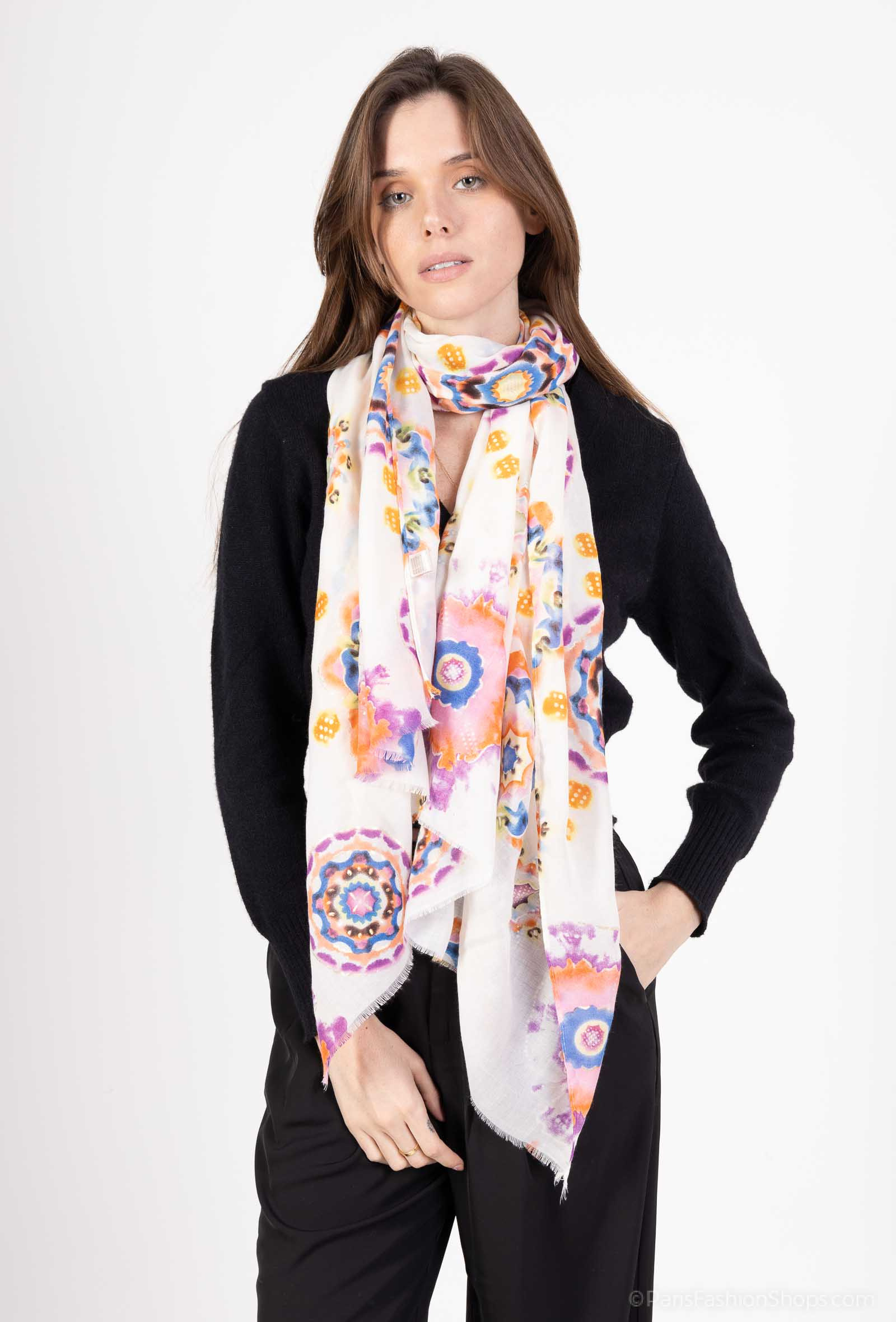 Wholesaler LINETA - Shiny scarves
