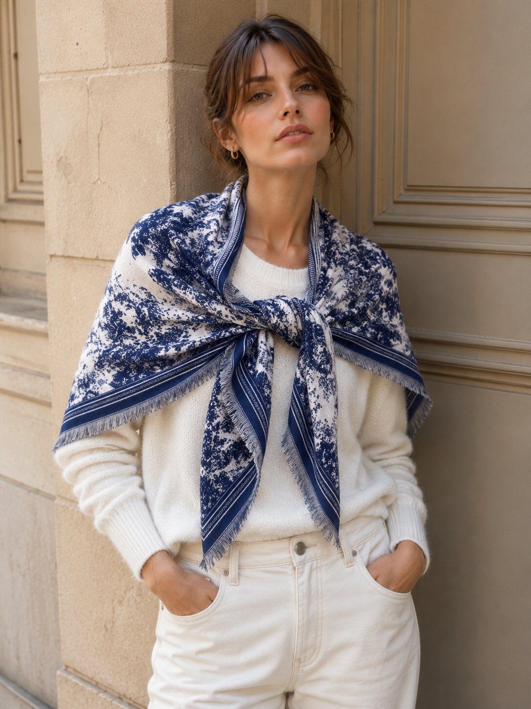 Grossiste LINETA - D2026-201 Triangle epais 2 en 1 toile
