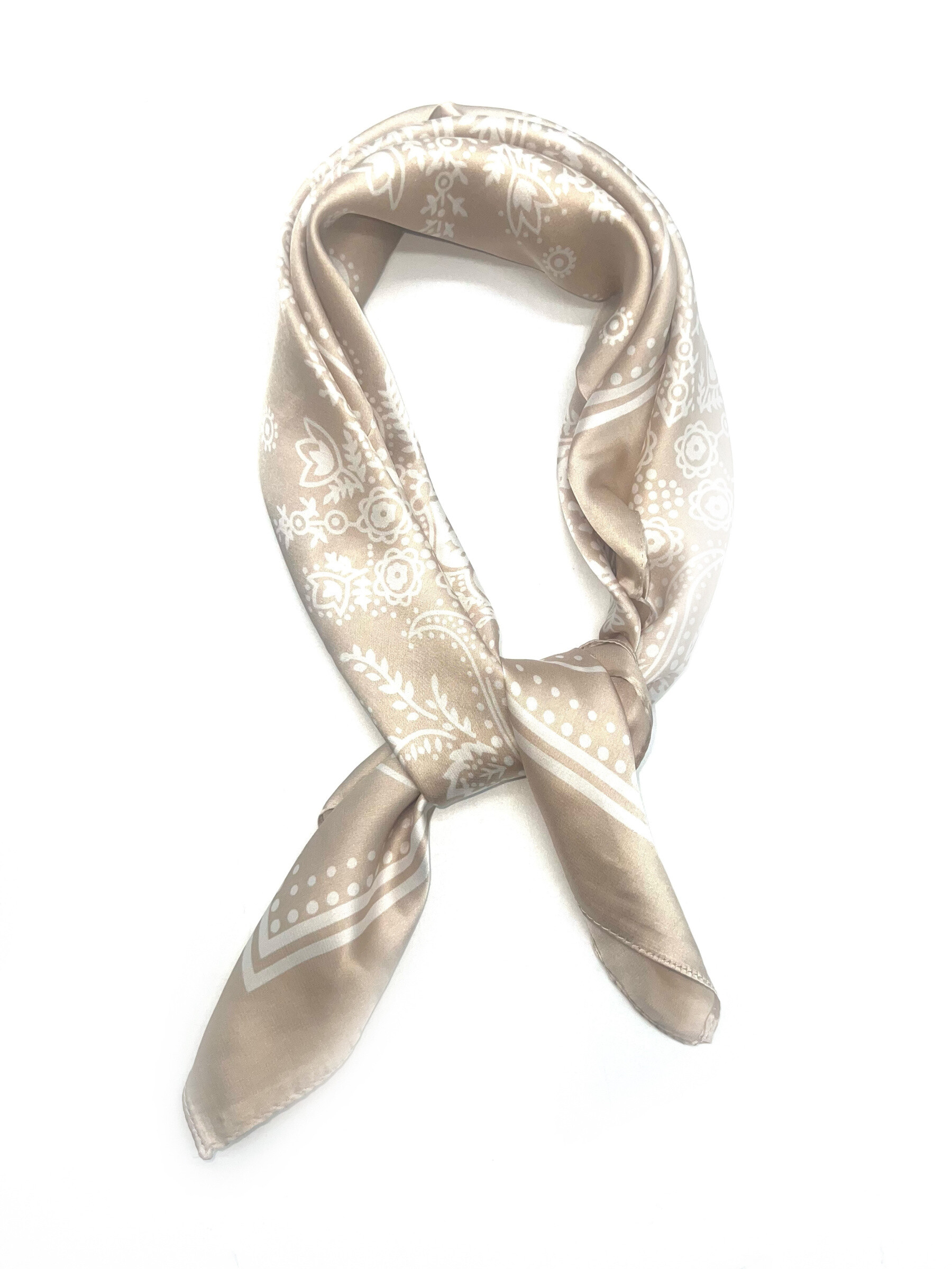 Wholesaler LINETA - Small Bandana pattern scarf