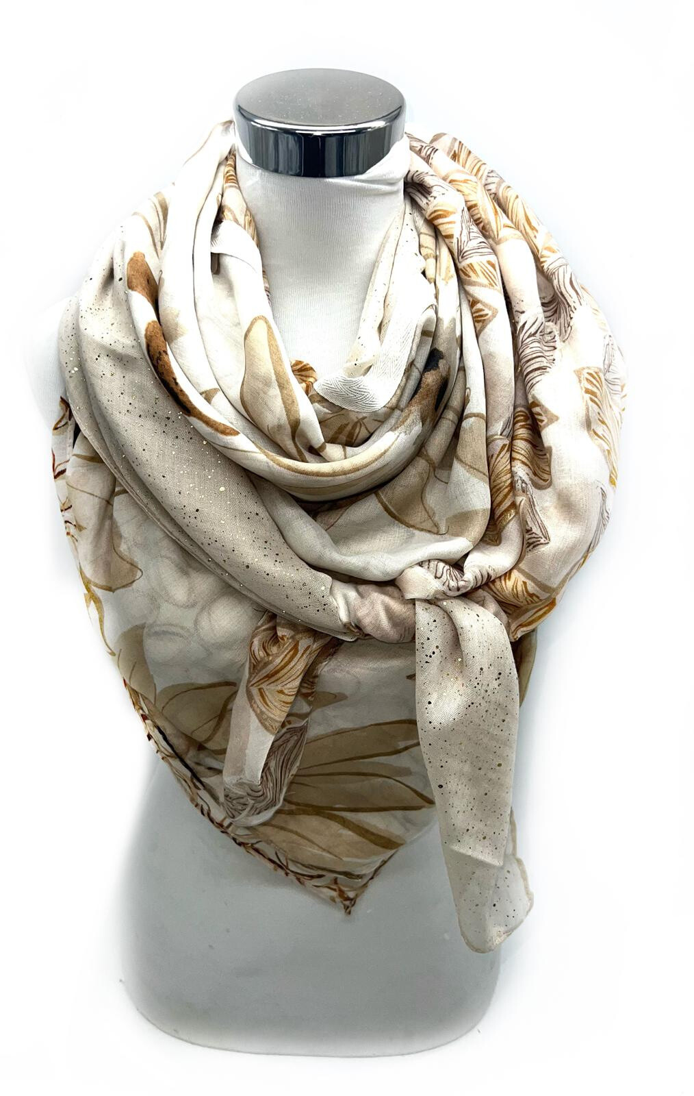 Wholesaler LINETA - Large Square Patchwork scarves - 4 in 1