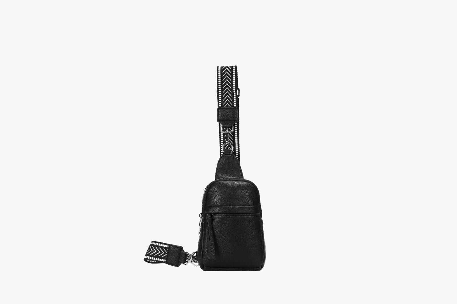 Wholesaler LINETA - L-393-25 Banana bag + Small bag on handle