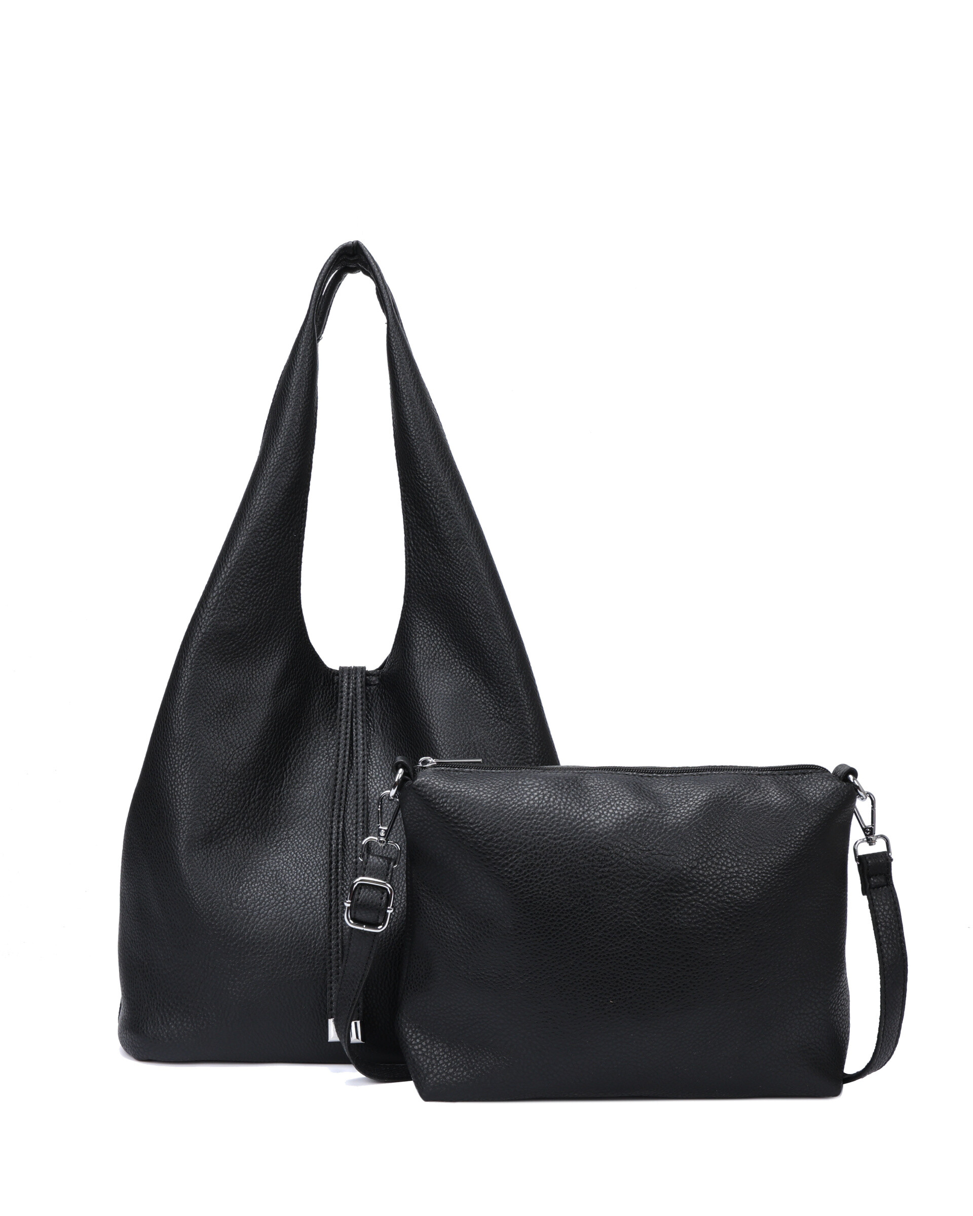 Grossiste LINETA - PB-512-25 V2 Sac à épaule + sac pochette en cuir synthétique