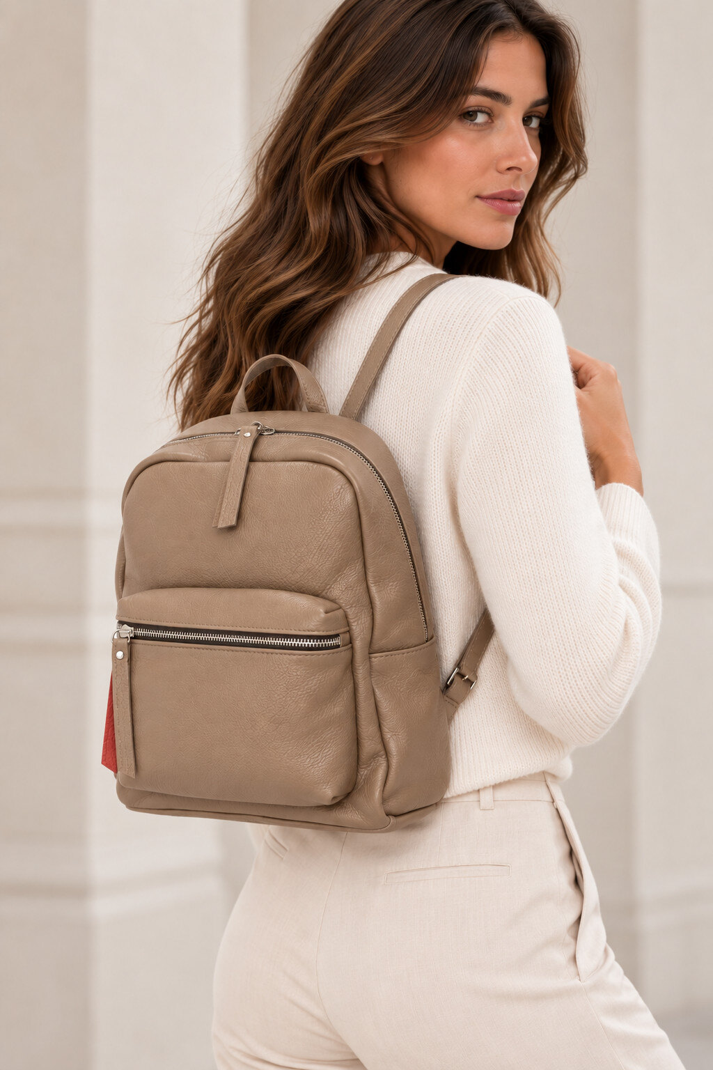Wholesaler LISA DEI - Genuine leather backpack