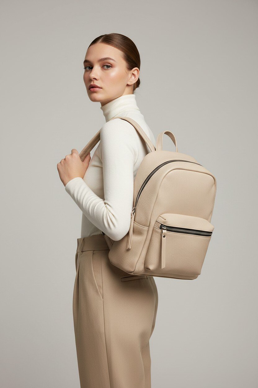 Grossiste LISA DEI - Vraie sac à dos en cuir