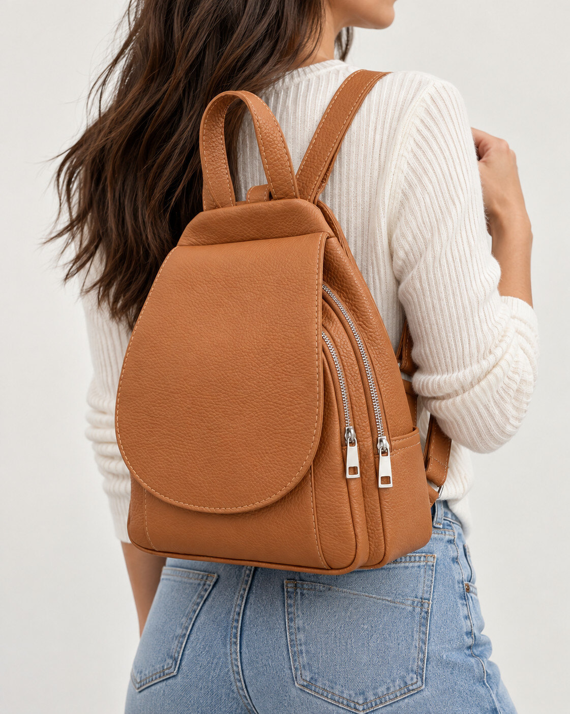 Wholesaler LISA DEI - Genuine leather backpack Made in Italy