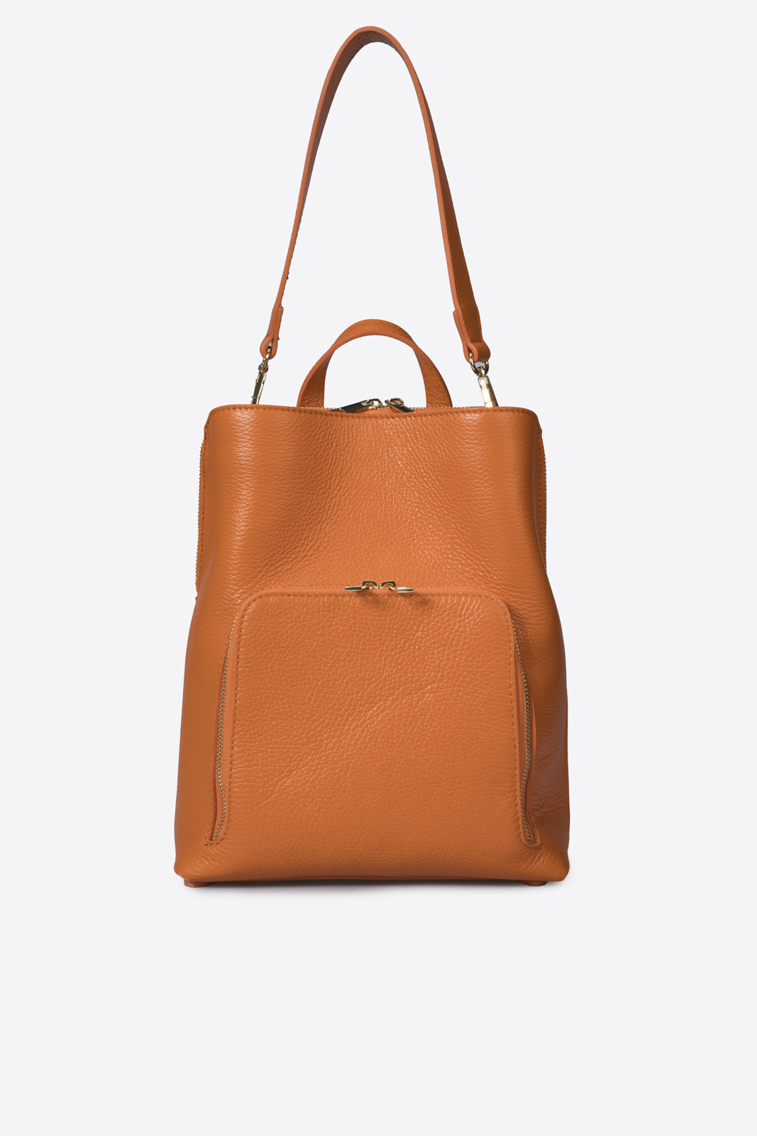 Grossiste LISA DEI - Sac à dos pour femme en véritable cuir grainé