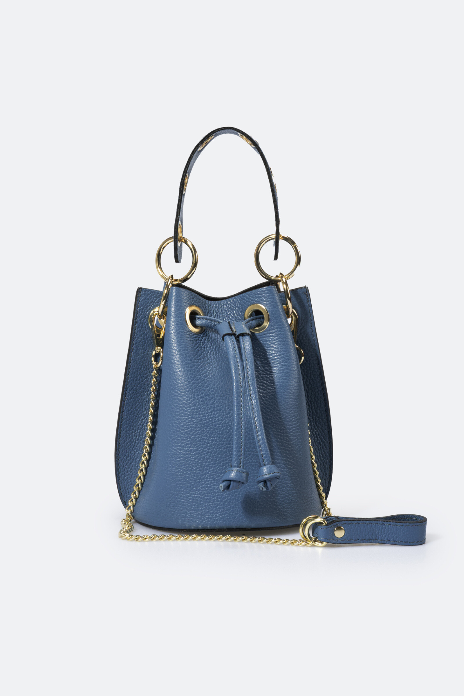 Grossiste LISA DEI - Sac de godet en cuir réel