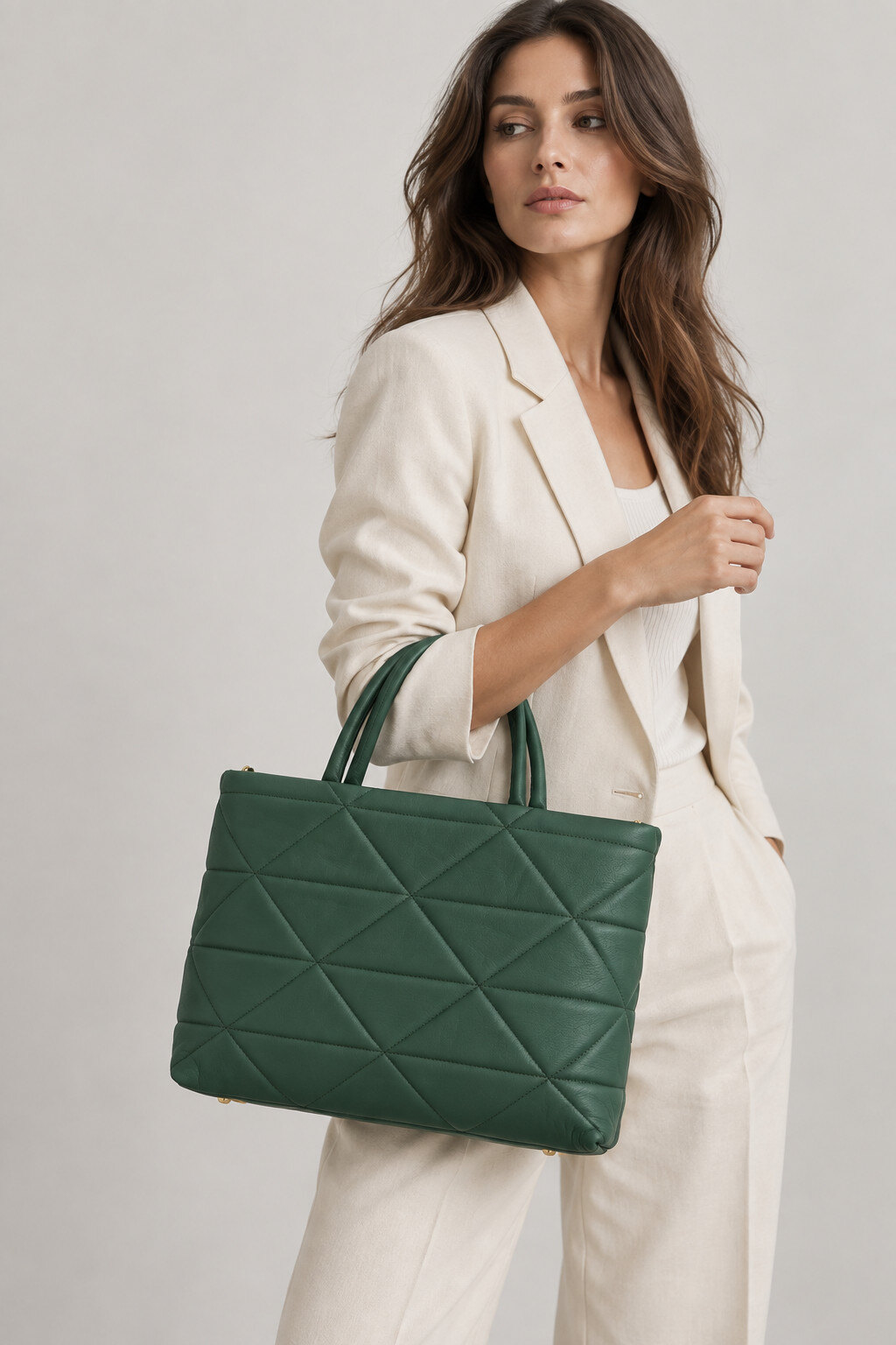 Wholesaler LISA DEI - Women's genuine leather handbag