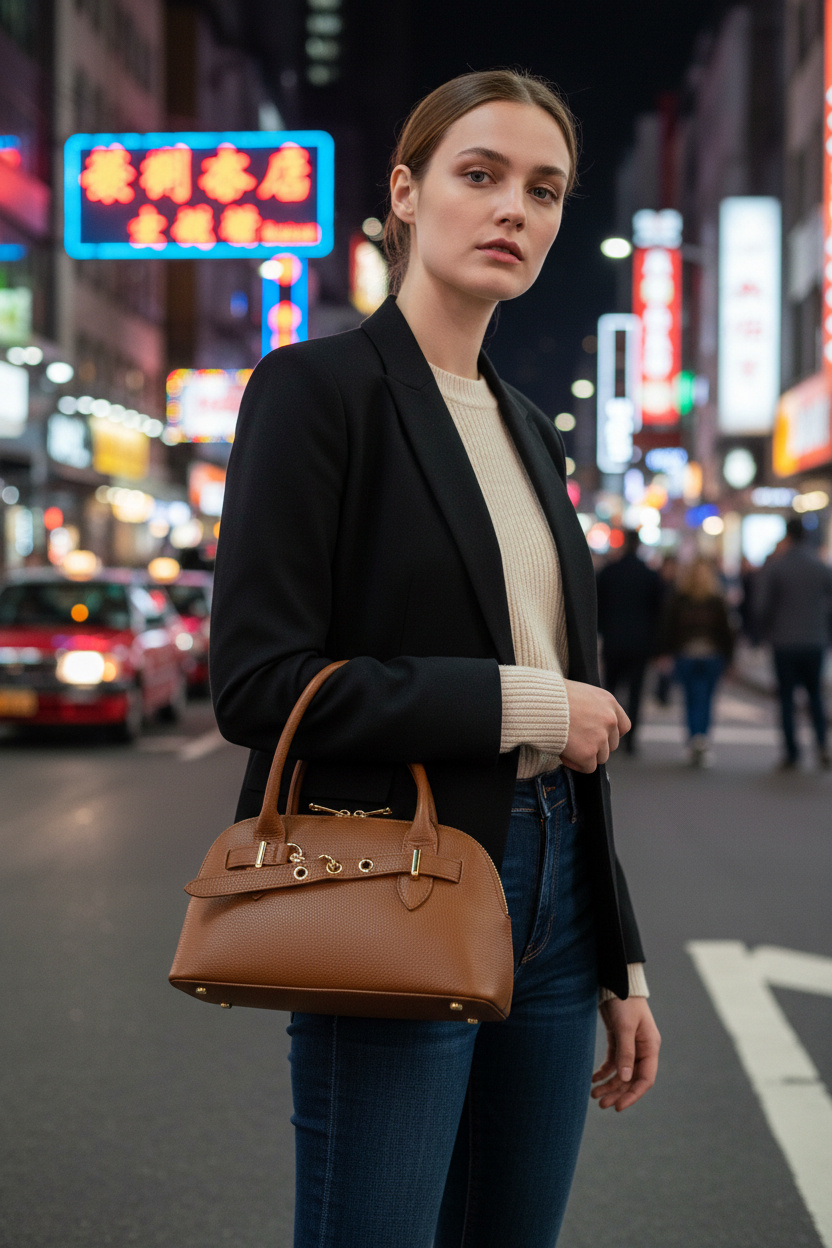 Grossiste LISA DEI - Sac à main pour femme en cuir véritable