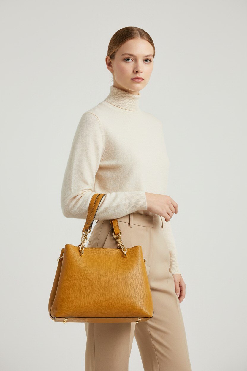Wholesaler LISA DEI - Women's genuine leather handbag