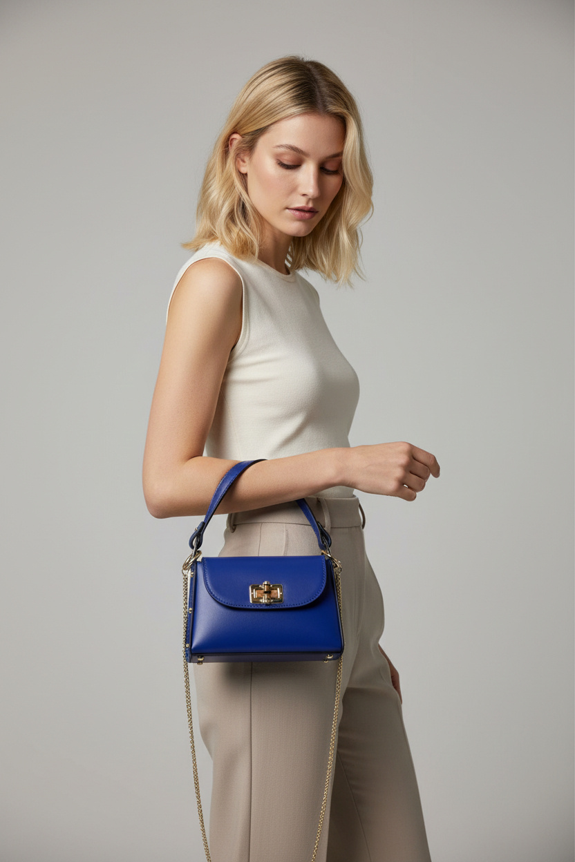 Grossiste LISA DEI - Sac à main en cuir véritable pour femme