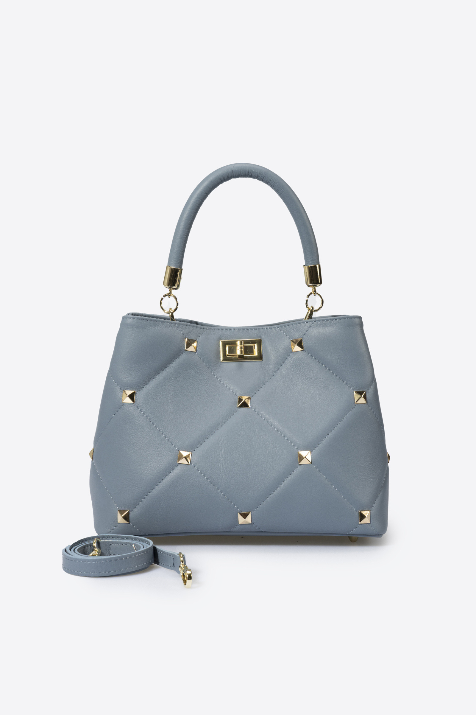 Wholesaler LISA DEI - Handbag with real leather studs