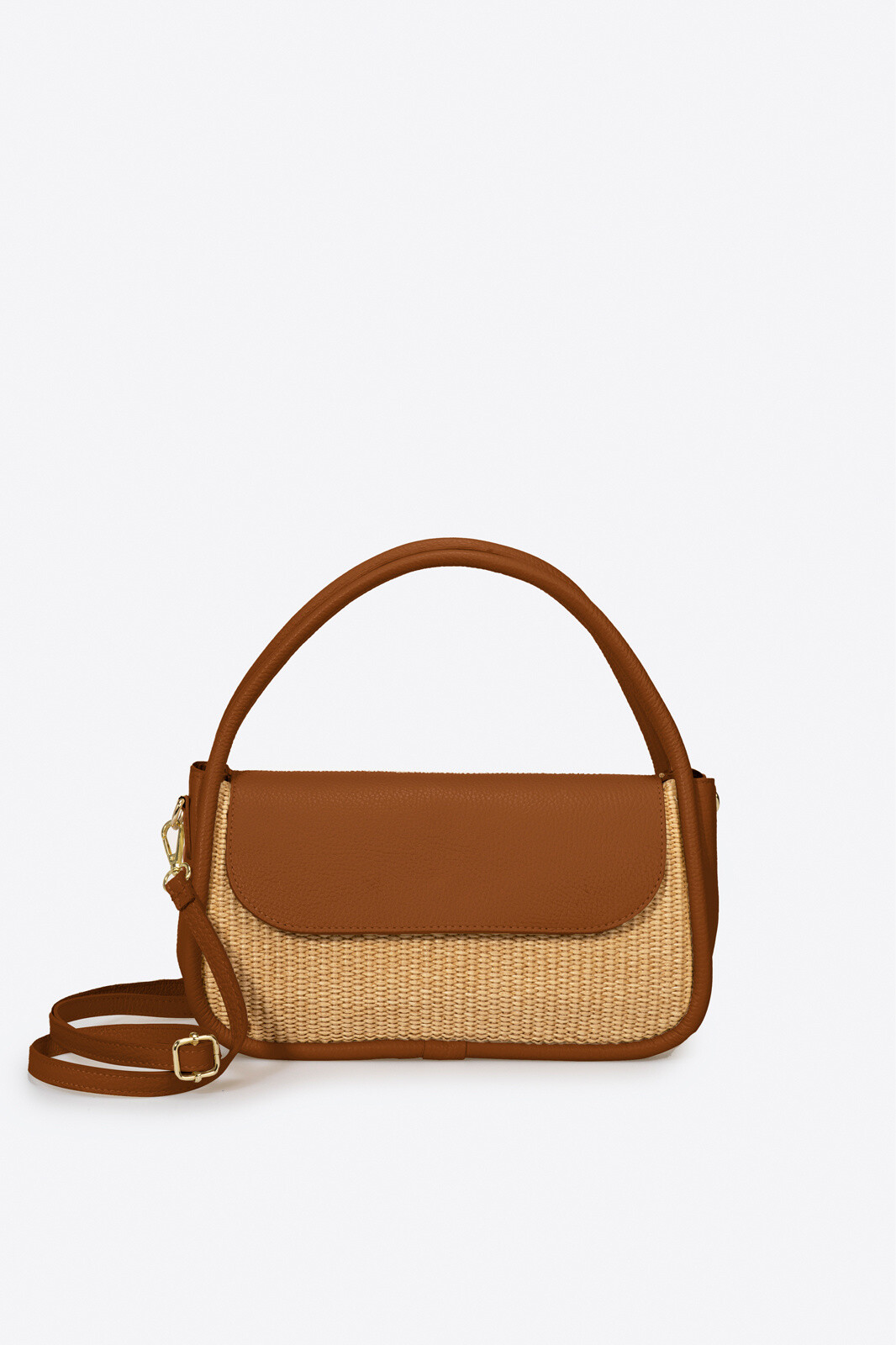 Grossiste LISA DEI - Sac à main en cuir véritable et raphia