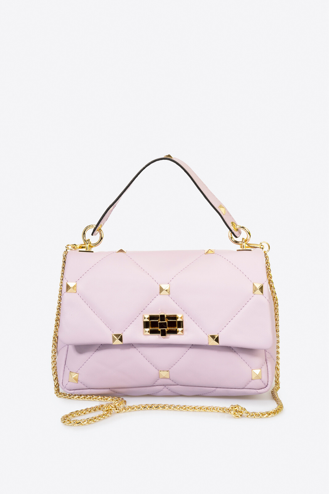 Wholesaler LISA DEI - Hand bag in real leather with studs