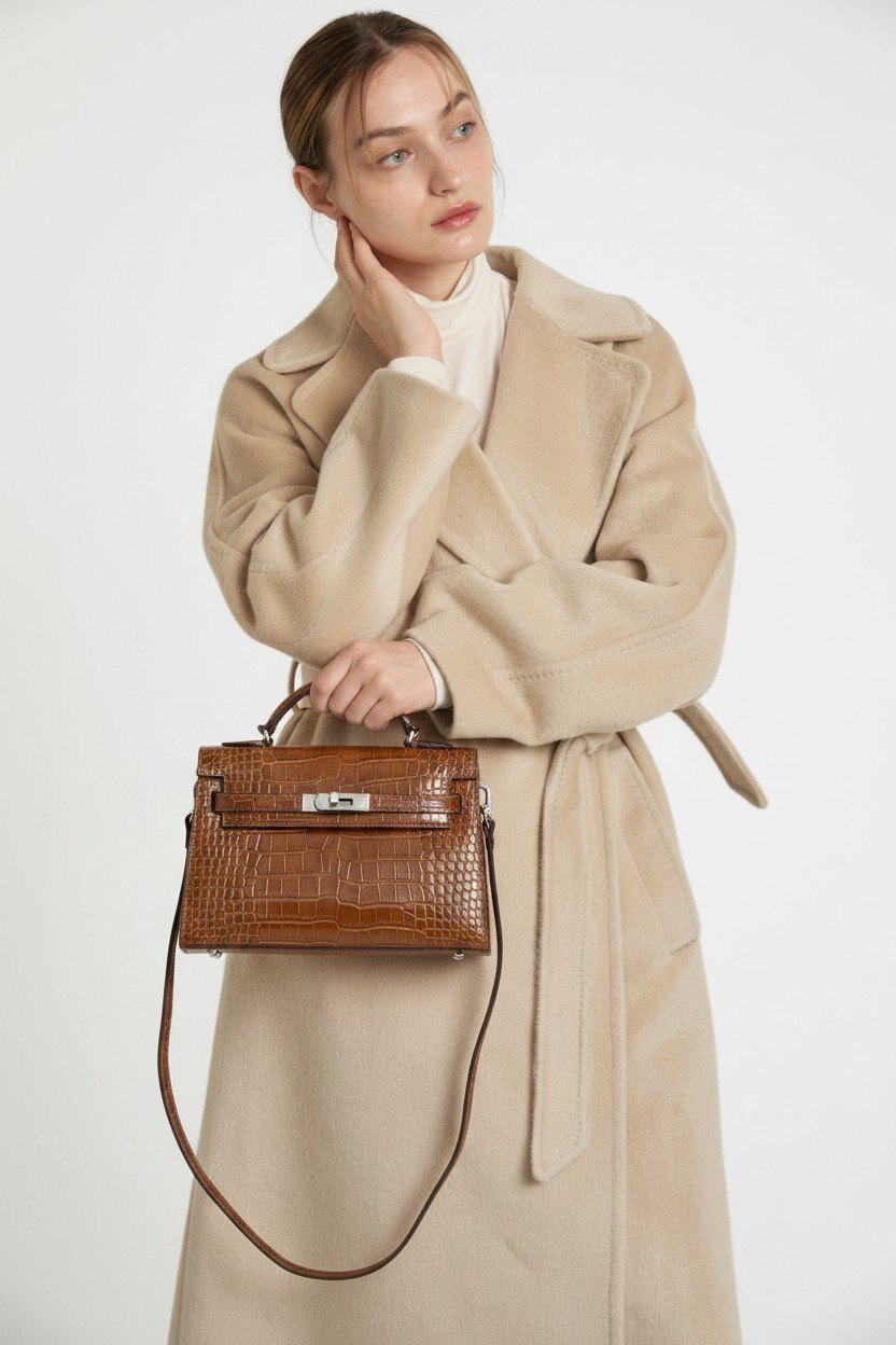 Wholesaler LISA DEI - Women's genuine leather handbag