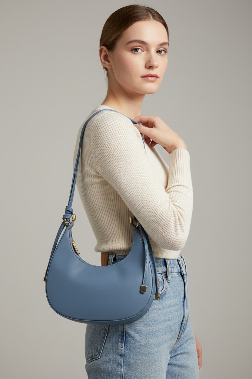 Wholesaler LISA DEI - Women's genuine leather shoulder bag
