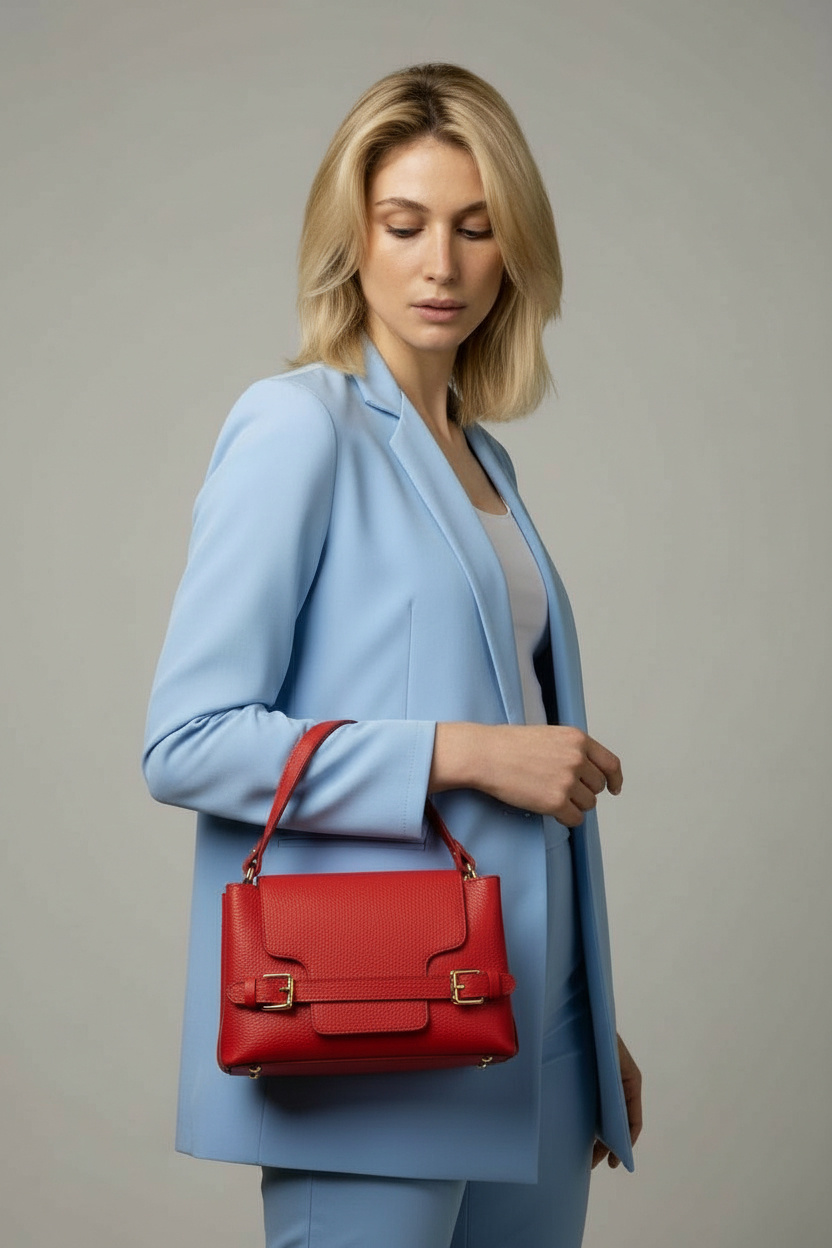 Grossiste LISA DEI - Sac à main en cuir véritable pour femme