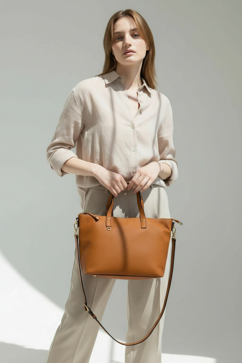 Grossiste LISA DEI - Sac à main en véritable cuir pour femme