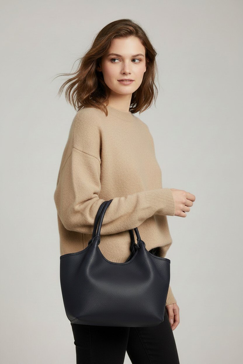 Wholesaler LISA DEI - Women's genuine leather handbag